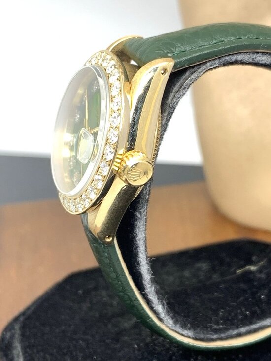 Rolex Datejust Women\'s Watch 6917 Swiss Automatic 18k Gold Case Diamond 26mm main image 12